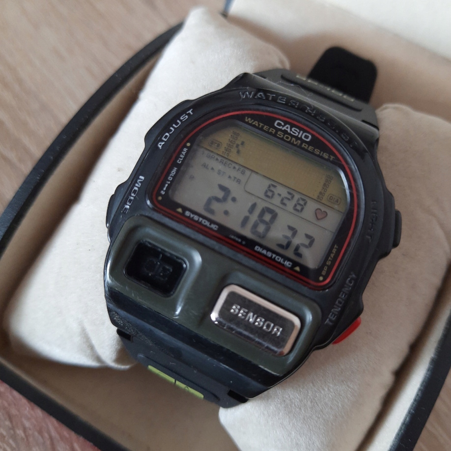 KOLEKCJONERSKI CASIO BP-100 VINTAGE JAPAN PULS PRL 9566213917