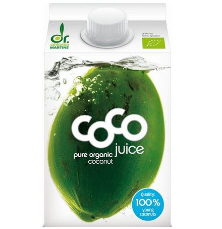 COCO DR. MARTINS Woda kokosowa naturalna BIO 500ml