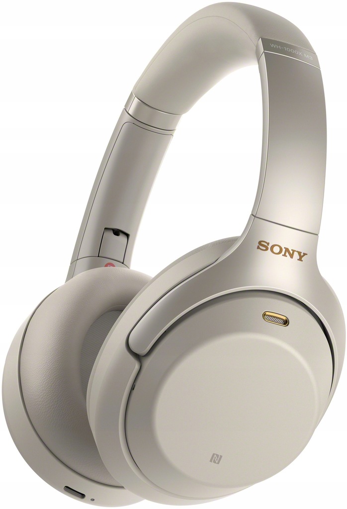 Słuchawki bezprzewodowe Sony WH-1000XM3 srebrne