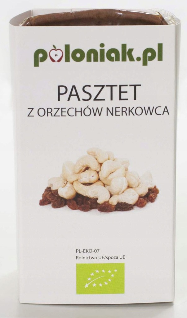 PASZTET WEGAŃSKI Z ORZECHÓW NERKOWCA BIO 160 g - P