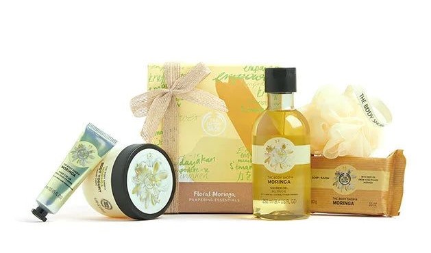 THE BODY SHOP_ZESTAW_krem jogurt żel_MORINGA