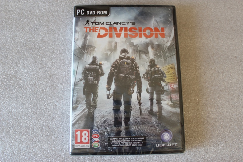 TOM CLANCY'S DIVISION PC NOWA W FOLII