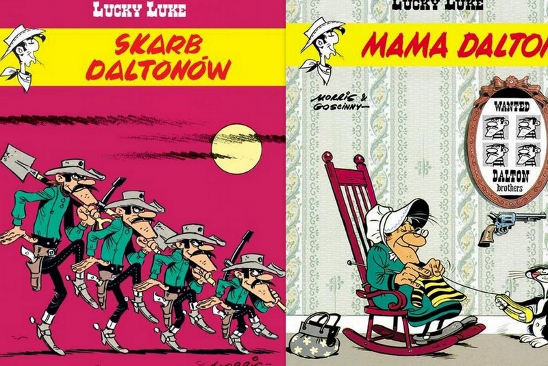Lucky Luke Skarb Daltonów+Lucky Luke Mama Dalton