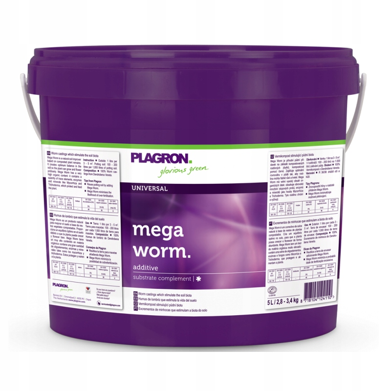 Plagron Mega Worm 5L humus polepszacz do gleby