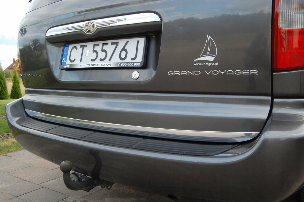 Chrysler Voyager Grand III, IV LISTWA CHROM KLAPA