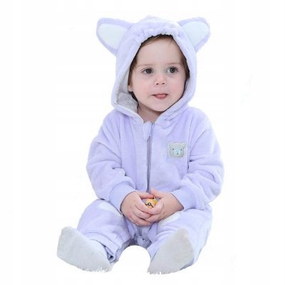 PIŻAMA onesie kigurumi dla dzieci MIŚ 90 cm