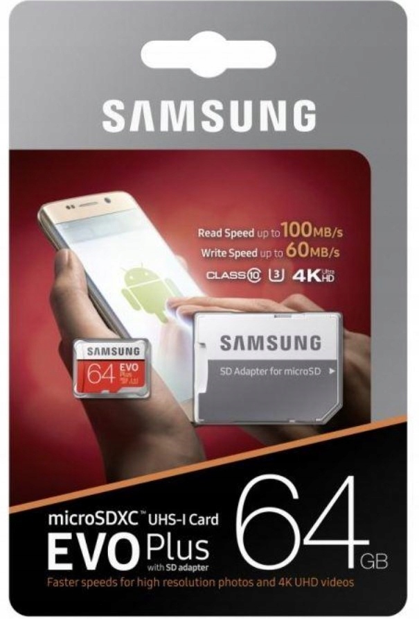 Karta microSD Samsung Evo Plus 64 GB
