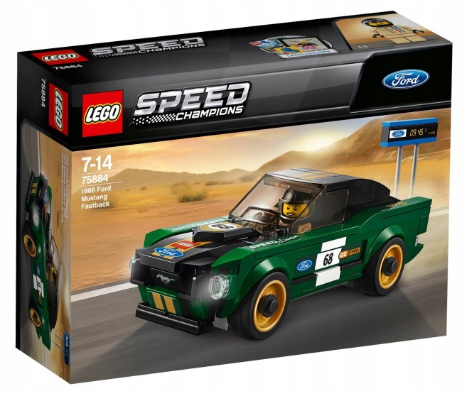 LEGO SPEED CHAMPIONS Ford Mustang Fastback 1968r