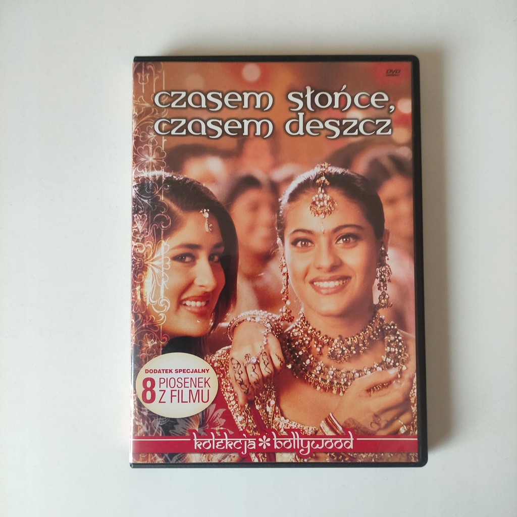 CZASEM SŁOŃCE CZASEM DESZCZ - BOLLYWOOD - DVD -