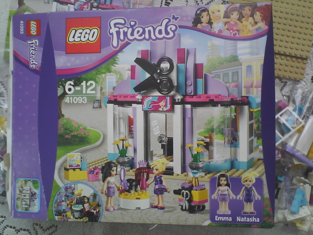 LEGO Friends klocki nowe zaklad fryzjerski 41093