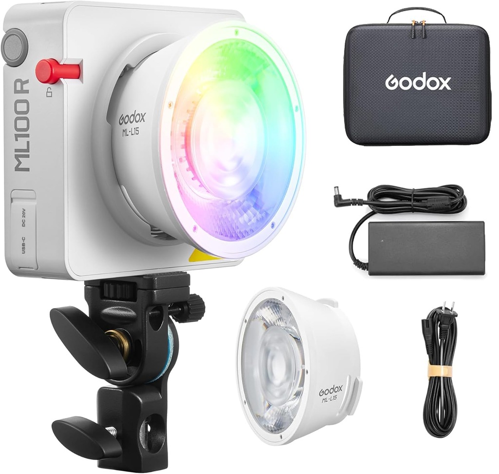 Godox ML100R Rgb Led lampa wideo 100 W Cct 1800
