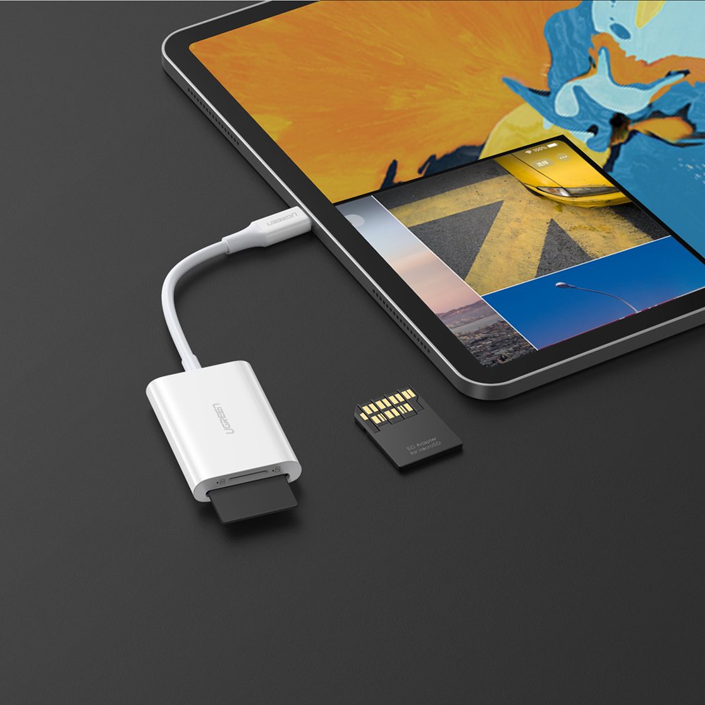 Купить Устройство чтения карт памяти UGREEN USB-C SD/micro SD TF: отзывы, фото, характеристики в интерне-магазине Aredi.ru