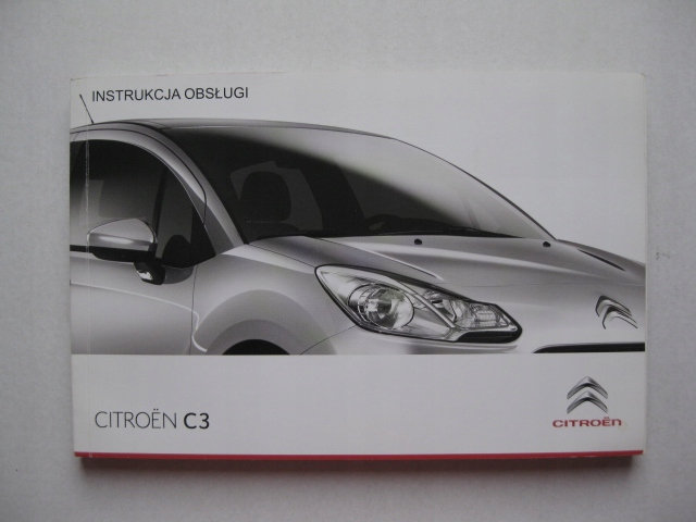 Citroen C3 Ii Polska Instrukcja Citroen C3 09-12 - 7656070447 - Oficjalne Archiwum Allegro