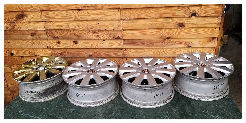 Купить Легкосплавные диски 17 5X120 ET55 7J VW T5 T6 7E0601025C: отзывы ...