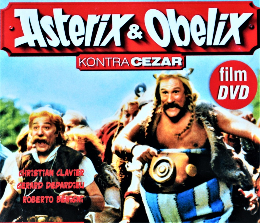 " ASTERIX I OBELIX kontra CEZAR" dvd dla dzieci