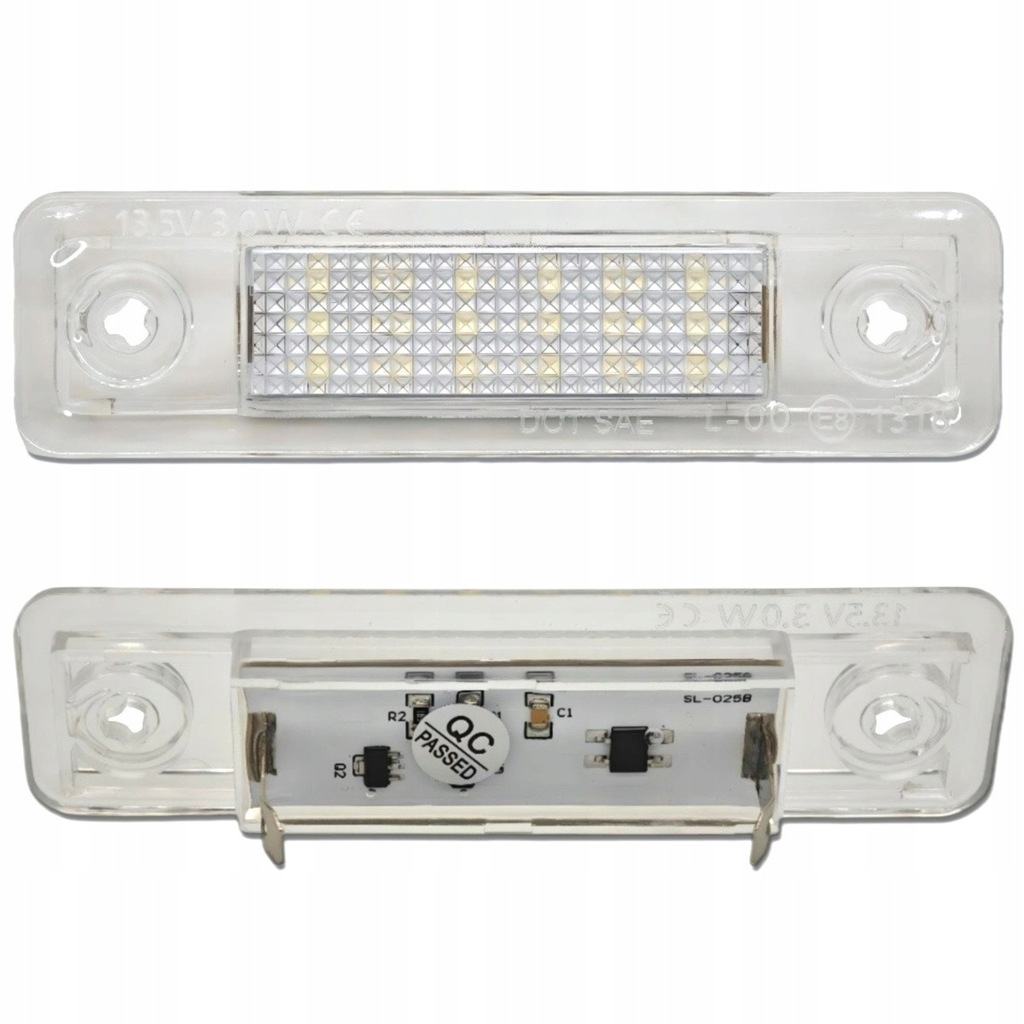 Opel Omega A, Omega B, Combo B, Combo C lampki rejestracji LED 650lm 2szt