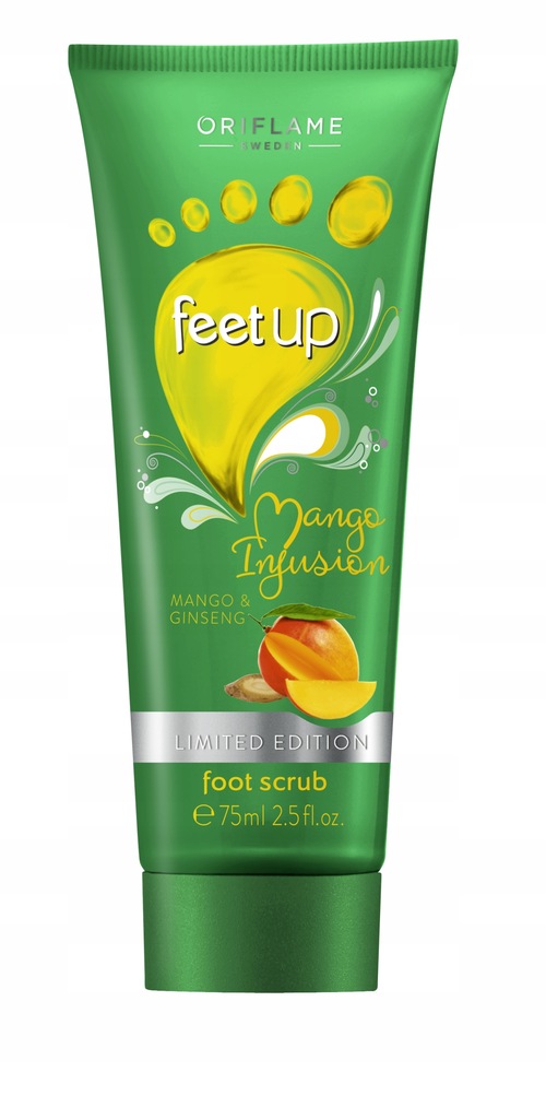 ORIFLAME SCRUB DO STÓP Z MANGO I ŻEŃ-SZENIEM