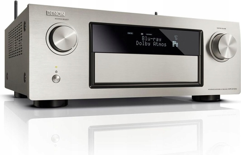 Amplituner Denon AVR-X4100 Srebrny