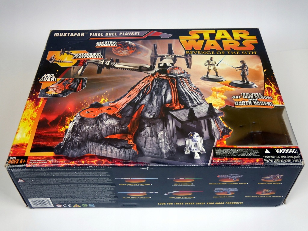 Star Wars Mustafar Final Duel Playset UNIKAT! - 8500756390