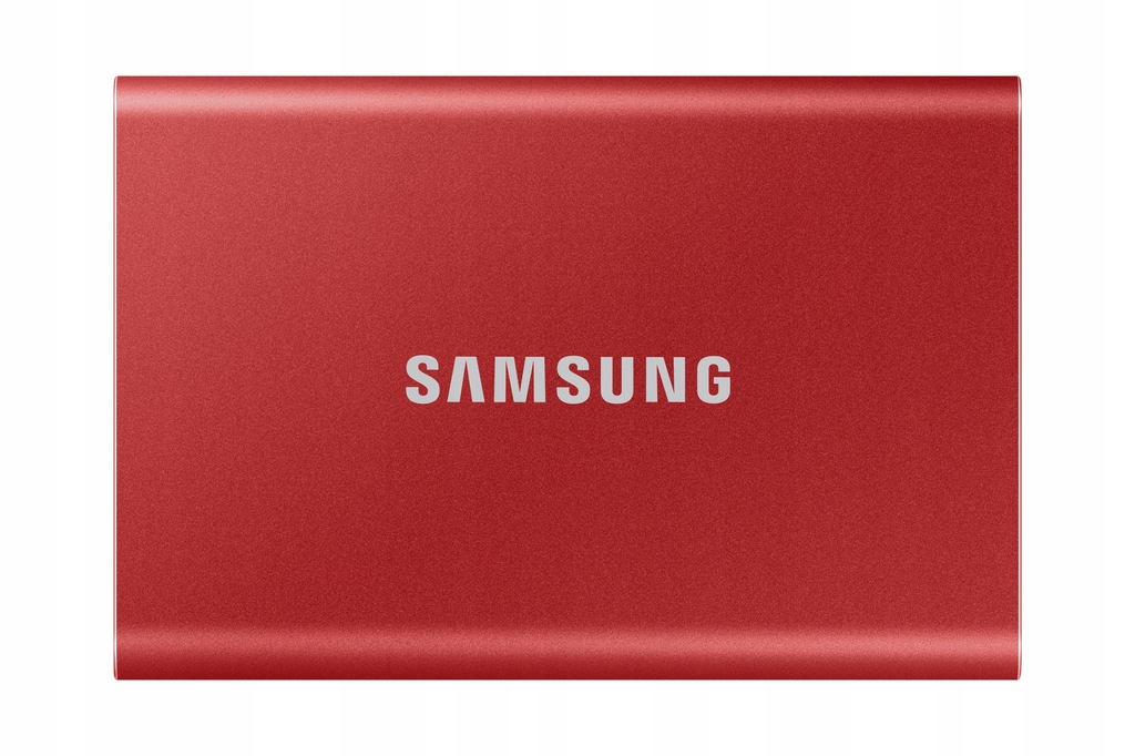 Samsung Portable SSD T7 2000 GB Czerwony