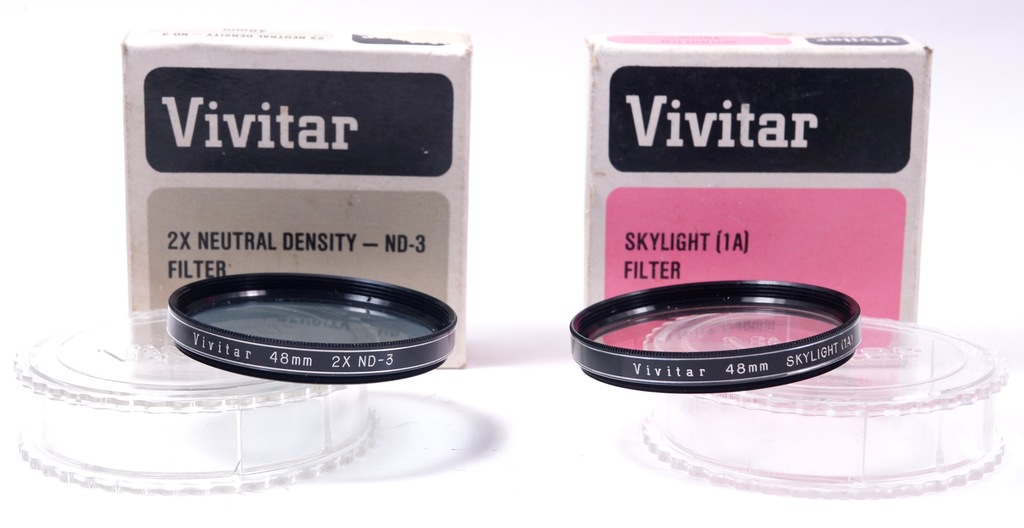 zestaw filtrów Vivitar 48mm 2xND-3 Skylight 1A