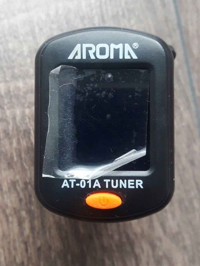 AROMA tuner stroik gitarowy gitara skrzypce