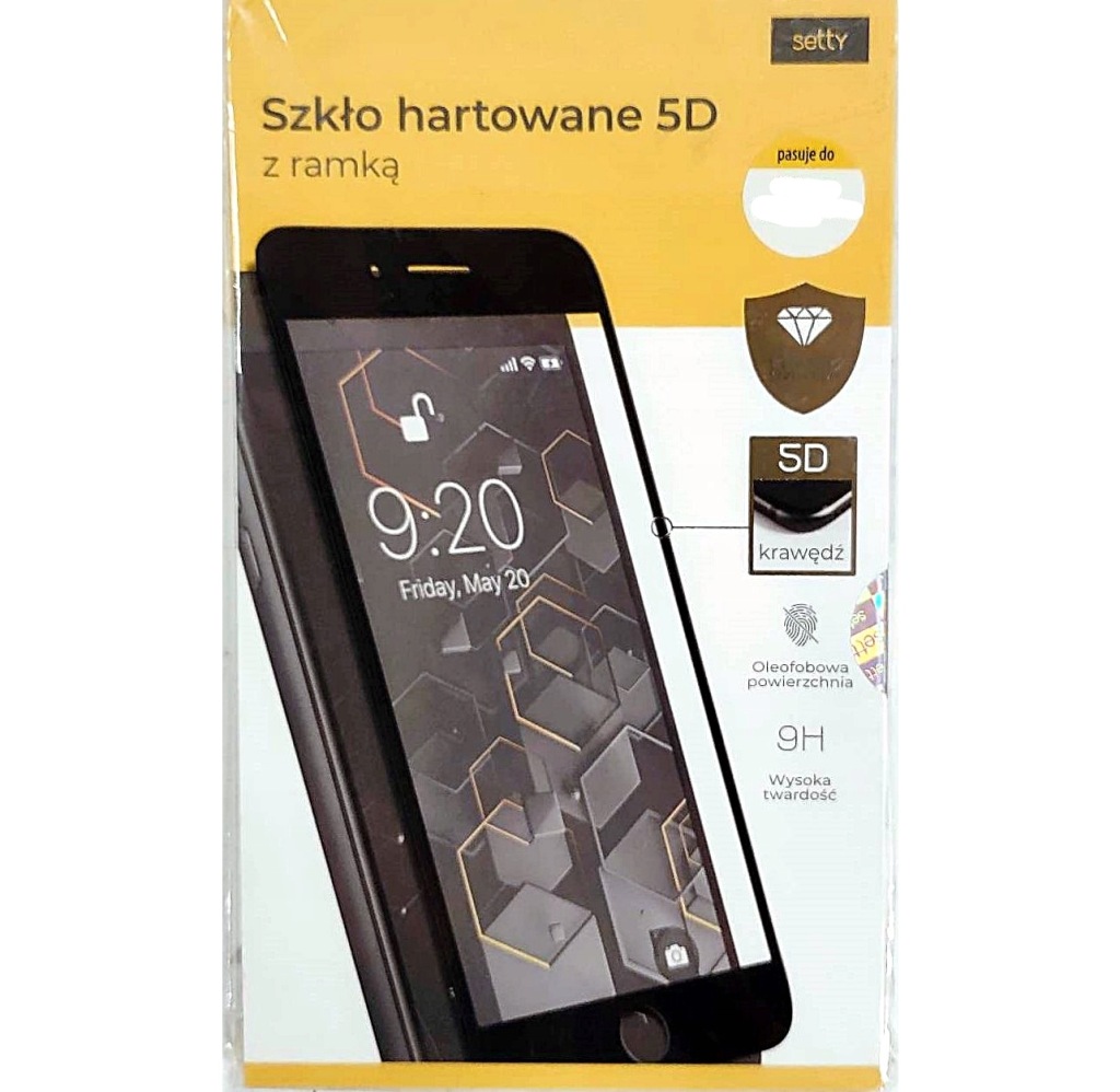 SZKŁO HARTOWANE 5D Z RAMKA SAMSUNG A52 4G/ A52 5G