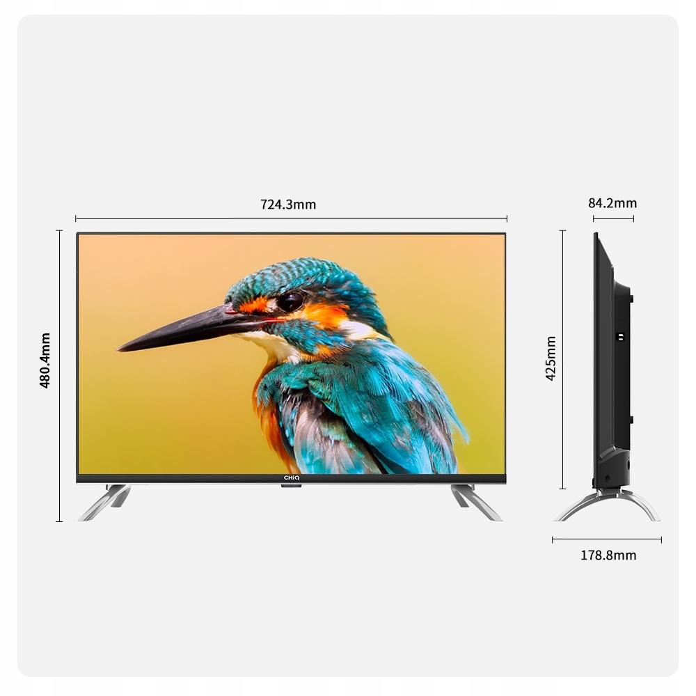 Купить ТВ 32 CHiQ L32H7A Smart TV Android TV HDR10: отзывы, фото, характеристики в интерне-магазине Aredi.ru
