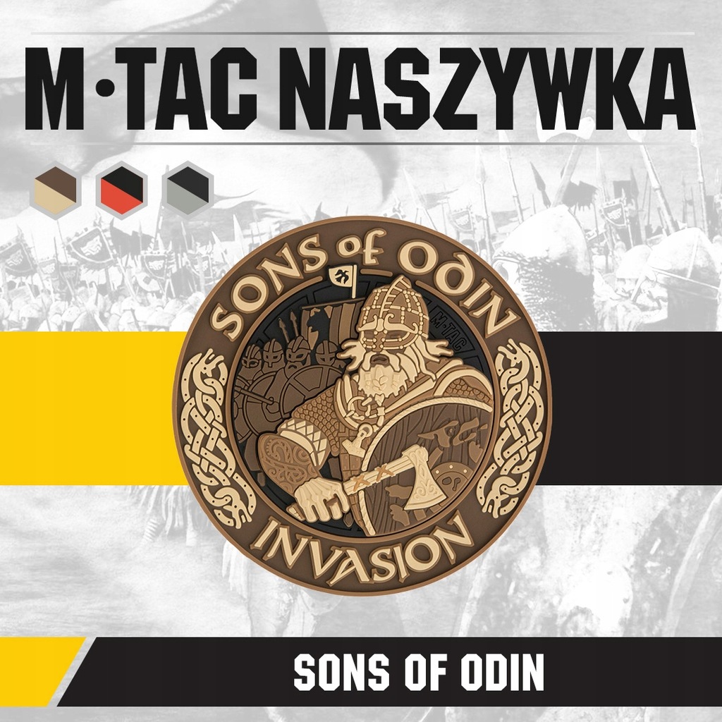 Купить M-Tac Sons of Odin 3D нашивка с изображением койота из ПВХ: отзывы, фото, характеристики в интерне-магазине Aredi.ru