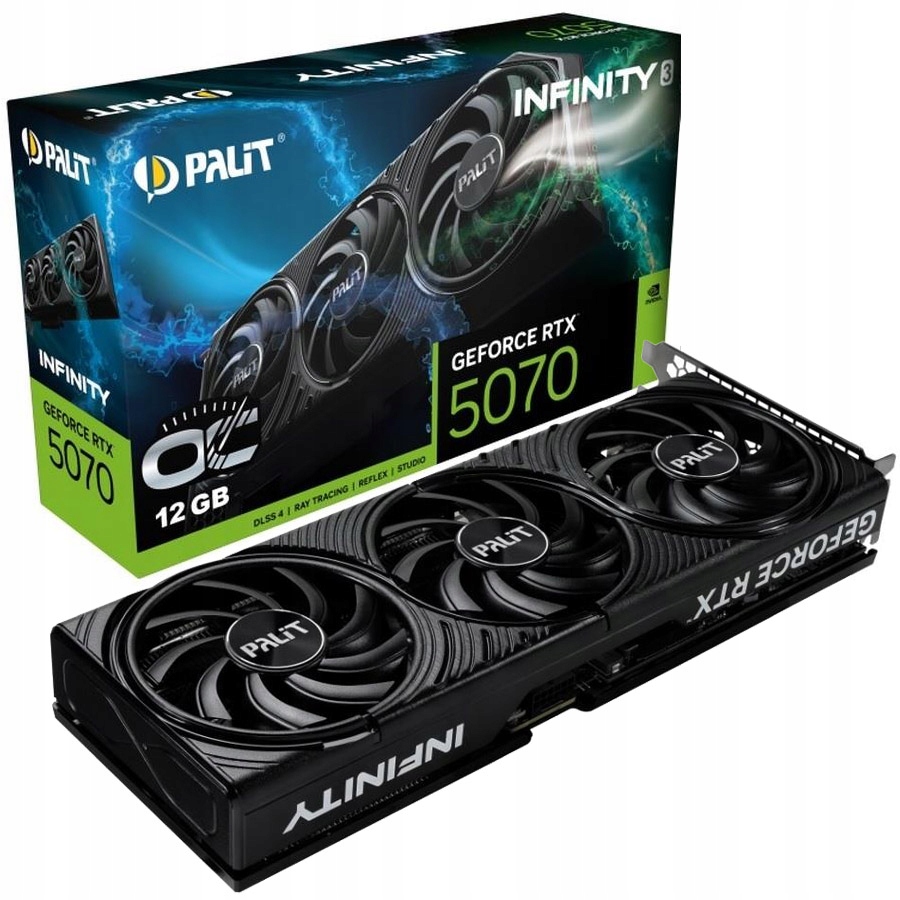 GeForce RTX 5070 Infinity 3 OC 12GB GDDR7 DLSS 4 PCIe 5.0