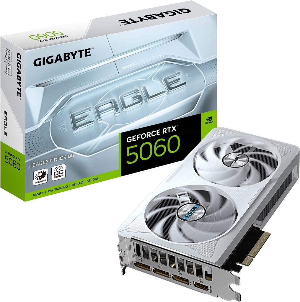Gigabyte GeForce RTX 5060 EAGLE OC ICE 8GB DLSS 4