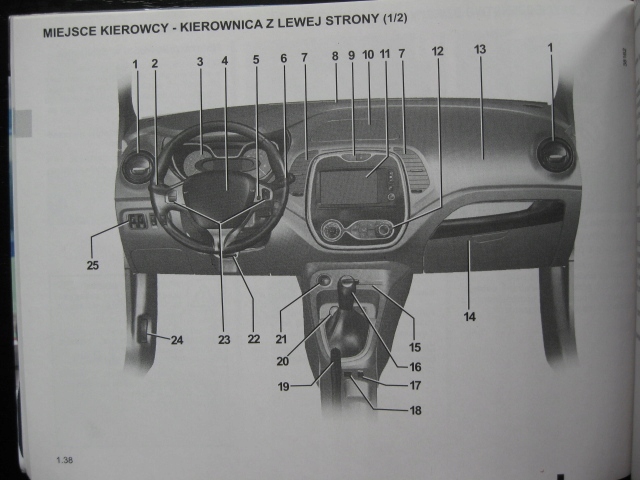 Renault Captur instrukcja + książka serwisowa 7181761103