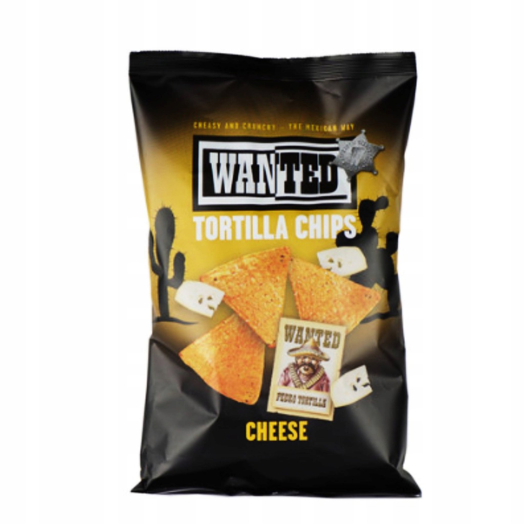 WANTED Tortilla Chips Cheese 200 g