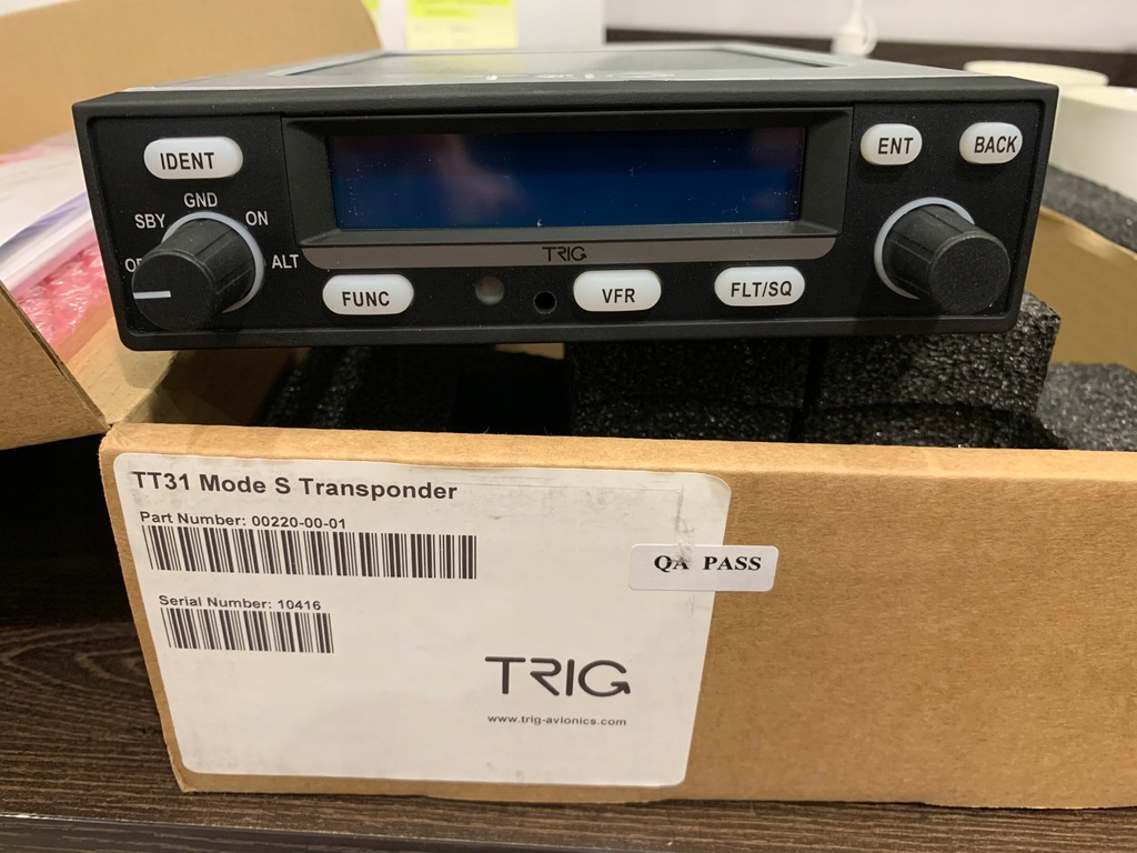 TRIG TT31 TSO ADS-B jak nowy