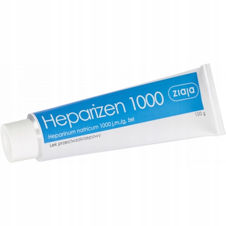 Heparizen żylaki heparyna 1000 j.m./g, żel, 100 g
