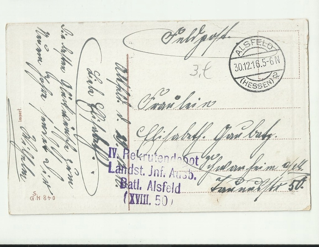 331/ Feldpost 1916