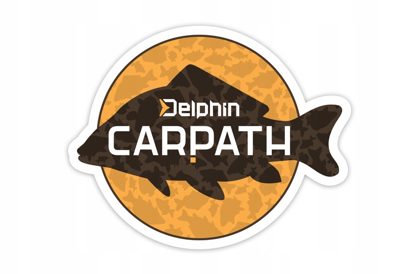 Delphin - Naklejka Carp Carpath - 95*75mm
