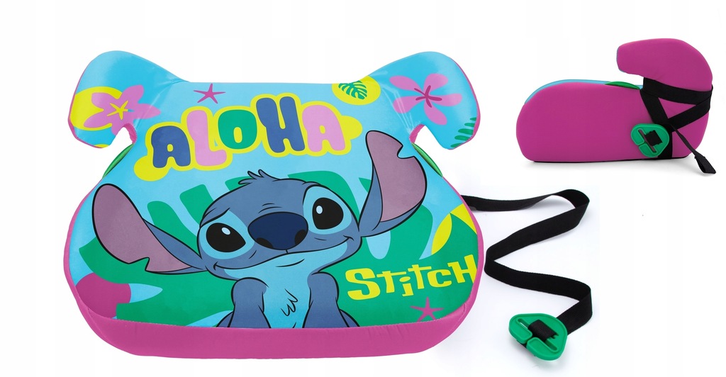 Siedzisko samochodowe podstawka samochodowa 125-150cm Stitch