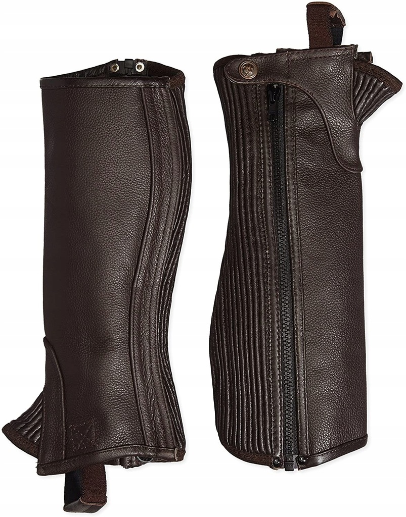 Ghette In Pelle Riders Trend - Elastiche, Con Cerniera YKK E Bottoni A Pressione - Foto 7