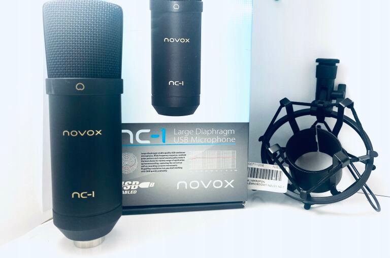 MIKROFON POJEMNOŚCIOWY NOVOX NC-1 - GWARANCJA