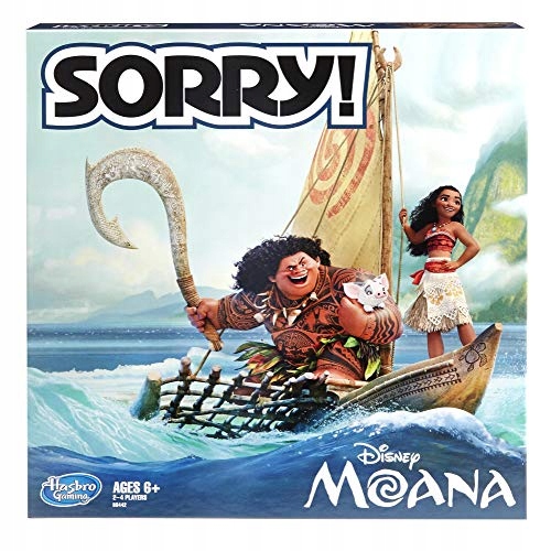 Gra Planszowa Sorry Hasbro Vaiana Skarb Oceanu 7992321784 Oficjalne Archiwum Allegro