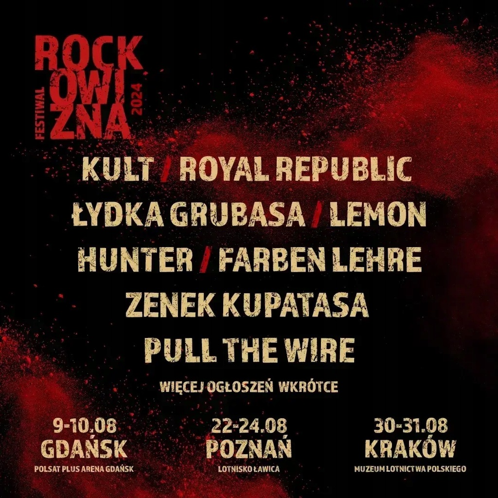 Rockowizna Festiwal 2024, Poznań
