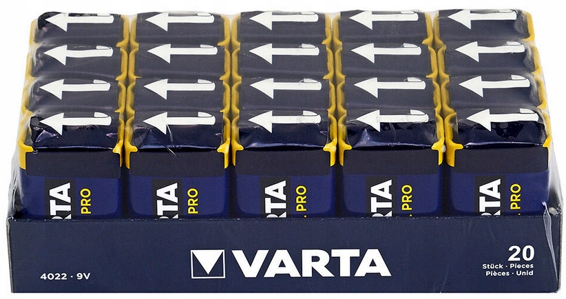 Купить ПРОМЫШЛЕННАЯ ЩЕЛОЧНАЯ БАТАРЕЯ VARTA 6LR61/9В: отзывы, фото, характеристики в интерне-магазине Aredi.ru