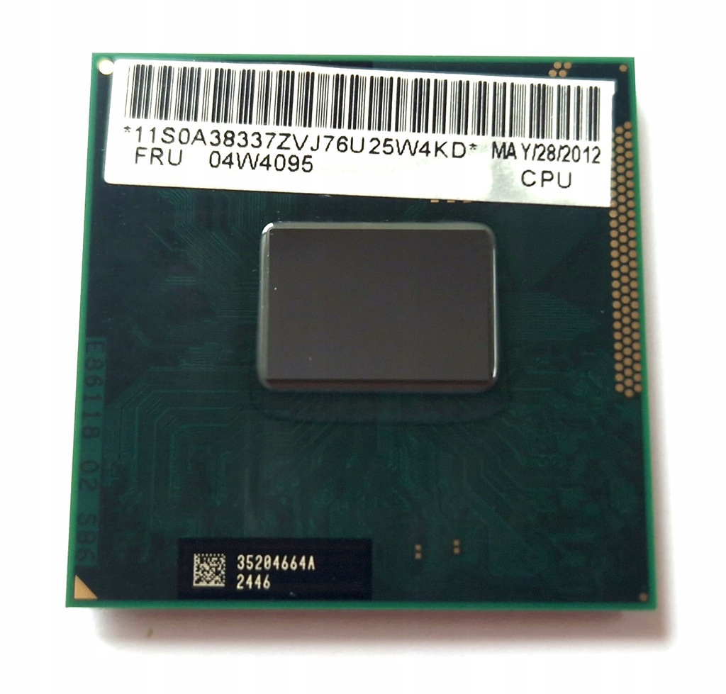 CPU INTEL CORE i5-2450M 2.5GHz 3MB SR0CH