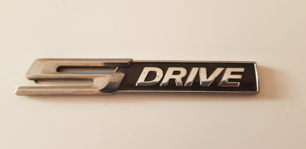 Emblemat BMW S DRIVE oryginał