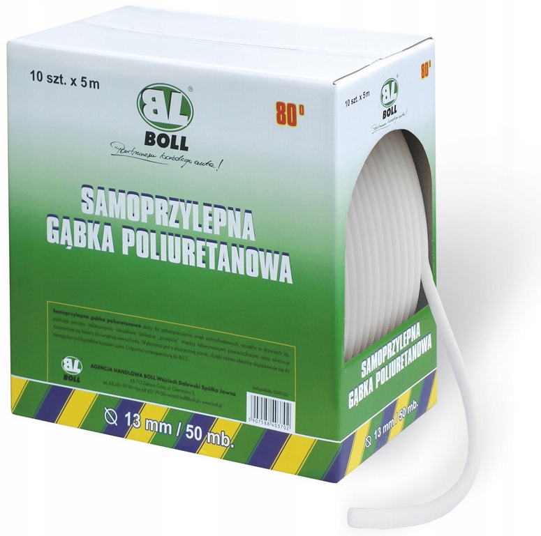 BOLL - SAMOPRZYLEPNA GĄBKA POLIURETANOWA 50 MB