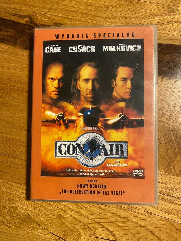 LOT SKAZAŃCÓW - NICOLAS CAGE - DVD WYDANIE SPECJALNE