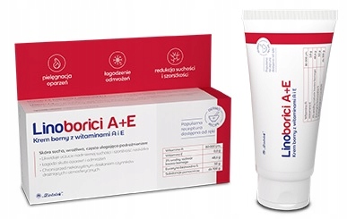ZIOŁOLEK LINOBORICI KREM BORNY Z WITAMINAMI A+E 50