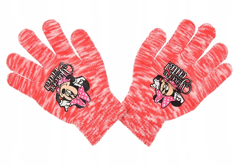 Rękawiczki czerwone Myszka Minnie Disney