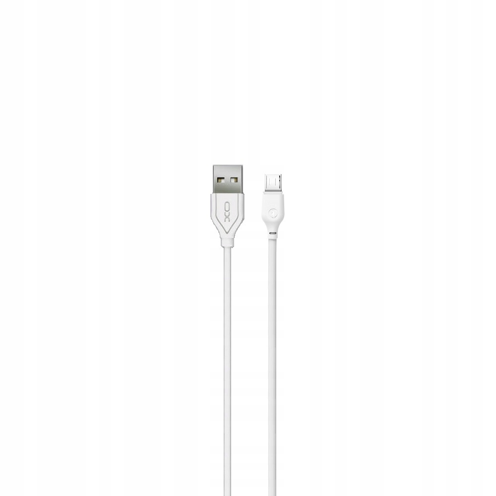 XO kabel NB103 USB - microUSB 1,0 m 2,1A biały